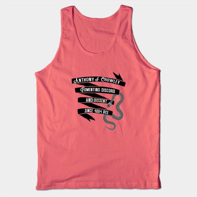 Discord & Dissent Tank Top by Jen Talley Design